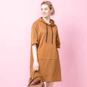 DURAN 오버핏 후드 원피스 DTF2S-5040 3colors