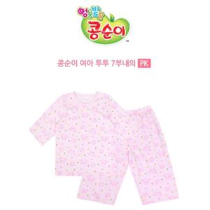 [레노마 이너웨어]콩순이 여아 투투 7부내의 0B1WW05760_HDD