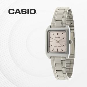 카시오 CASIO 여성용 메탈 빈티지 전자 손목시계 LTP-V007D-4E