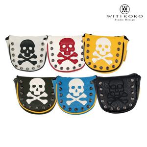 위티코코 WKHC-999 스컬 반달형 퍼터커버 [6컬러]