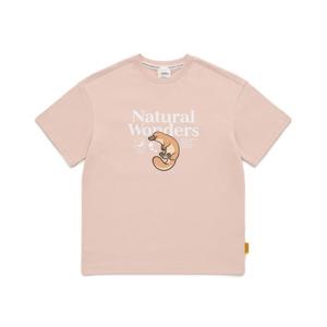 [내셔널지오그래픽 키즈] K242UTS720 미니미 반팔티-2 PINK