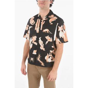 닐바렛 반팔 셔츠 BCM070S S037 3360 Black