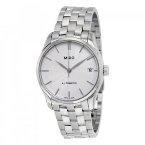 미도 벨루나 II 오토매틱 실버 다이알 여성용 시계 M024.207.11.031.00 M0242071103100