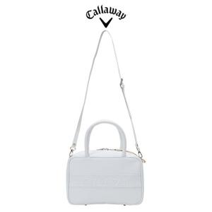 (한국캘러웨이골프) 해나 여성 토트백 파우치 화이트
