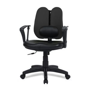 체어포커스 엔젤 CWA 고급 노헤드 요추형 블랙바디 컴퓨터 의자