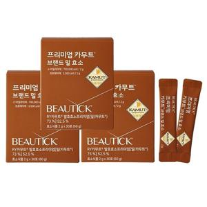 [지앤씨][BEAUTICK] 프리미엄 카무트 브랜드 밀 효소 (2g x 30포 x 3개) / 3개월분