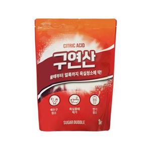 슈가버블 구연산 대용량 1kg