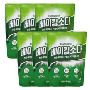슈가버블 베이킹소다 대용량 2kg x6