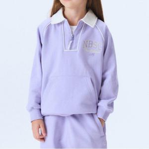 뉴발란스키즈긴팔티 PQC NK9CE3103U-88 ESSENTIAL 카라 배색 반