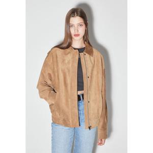 [버커루]여성 리얼 스웨이드 블루종(B244LR610P)