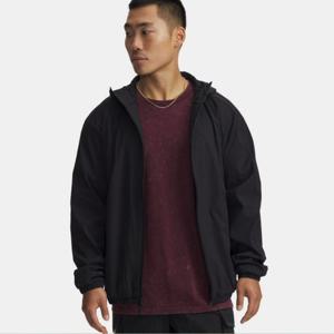 [언더아머(백)]남성 스포츠 언스타퍼블 텍스처드 우븐 후드 집업 바람막이 6003863-001