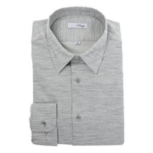 [에스티듀퐁(셔츠)]그레이 코듀로이 스트레치 슬림핏 긴소매 셔츠 SE4FM21LS350SGY