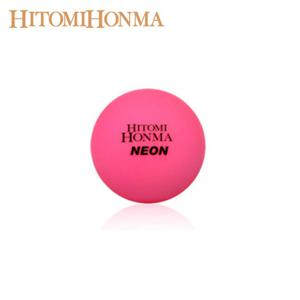 [히토미혼마] 비비드 네온 4피스 파크골프볼(핑크)