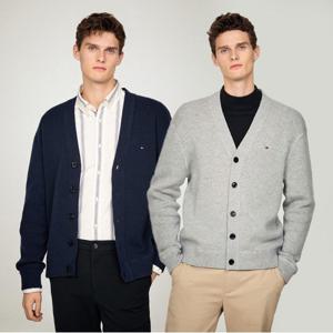 [공식][타미힐피거] 인터락 울 가디건 2종 택1 (T12E7KCD240MT2)