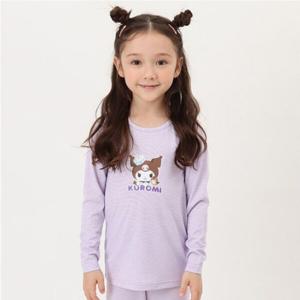 [레노마 이너웨어]쿠로미 여아 히트플러스 9부 내복 PP 0E3WW632