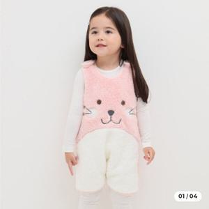 [레노마 이너웨어]아동 냐옹 수면조끼 PK 0D3AU60675_HDD