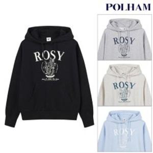 [폴햄]여성 소프트테리 빅드래픽 후드(PHF1TH2020)