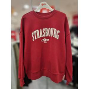 주)소이 세이브존01 겨울 여아 루즈핏 노기모 맨투맨티 24W0482