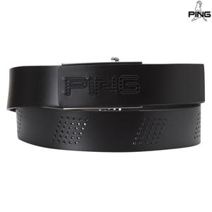 [핑골프][양말증정]남성 타공 포인트 자동 벨트 111E7BT001_BK