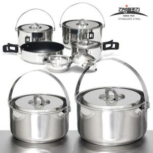 리빙글로리 국내산 304스텐 베스트 코펠세트 12p