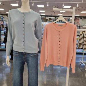 라티움(Destijl) HC34 봄,가을 컬러버튼라운드니트가디건 D2513cd04