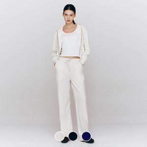 [지오다노]여자 봄 간절기 벨벳 일자핏 바지 415524