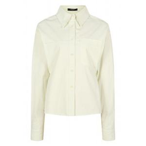 [레코브](레코브) 허리 비조 포인트 셔츠(LC31C4NB003X)