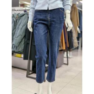 화이트호스 세이브존05 데님 자수 일자 바지 A251704