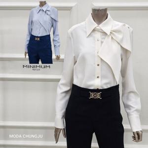 [미니멈]MD 타이셋트 블라우스 MD MMZAGWB1990_CJ