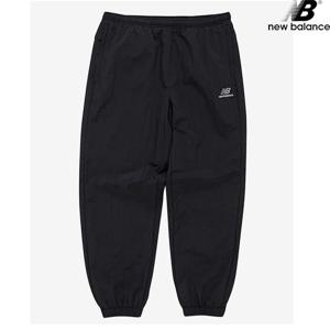 뉴발란스 NBNTD21013-BK 에센셜 우븐 조거 팬츠 남녀공용 트레이닝 긴바지
