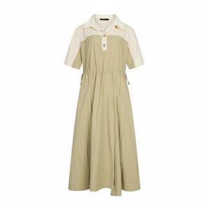 [예쎄](예쎄) 이중 카라 배색 반팔 원피스(YW07OP44C)