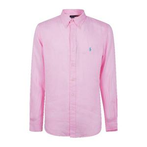 랄프로렌 버튼다운 칼라 라이트 핑크 스포트 셔츠 710 966294 0