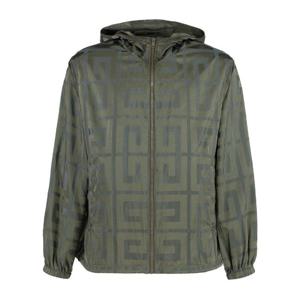 지방시 라이트웨이트 패턴 후드 재킷 BM0113154S 305