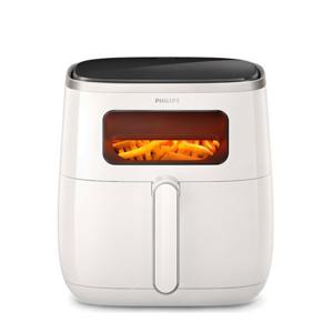 필립스 에어프라이어 HD9257/20 화이트/대용량 5.6L/전면 투명창