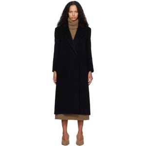 막스마라 코트 블랙 에스트레모 코트 242118F059108