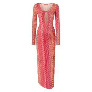 미쏘니 지그재그 롱 비치 드레스 MS25SQ0SBJ00LI