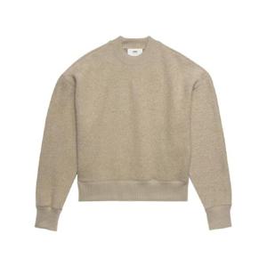 AMI Paris 크루 넥 플리스 스웨트셔츠 H23USW021JE0039