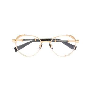 Balmain Eyewear 라운드 프레임 안경 BPX110A52