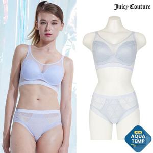 [쥬시꾸뛰르] [여름 기능성] 엑티브 데일리 브라 팬티 세트_라이트블루