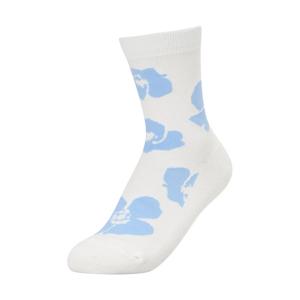 [엘르골프]25년 봄 여성 플라워 패턴 중목 양말[6L28302]