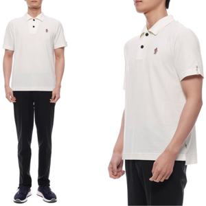 [몽클레어] 25SS 남성 로고 패치 폴로 반팔티셔츠 (8A00001 89AVZ 034 25S)