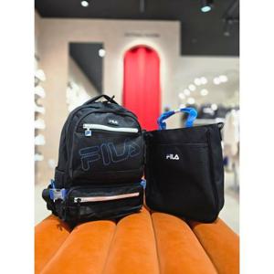 [휠라 키즈]MARIO링크 레인보우 책가방 세트 FK3BEF5007X BLK