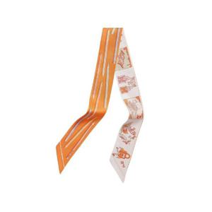 에르메스 아 보스 크레용 에 까레 리브레 트윌리 만다린 베르 아망드 H064221S03