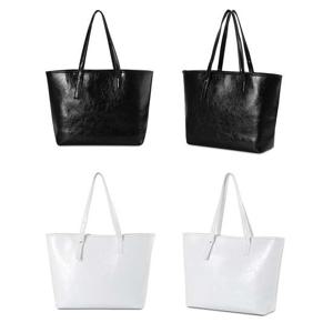 여성블랙쇼퍼백 숄더 버킷백 베이직 데일리가방kr2444