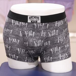 [휠라언더웨어] FI4DRG3404M(DLE) 아웃핏 모노 로고 프린트 남성 드로즈