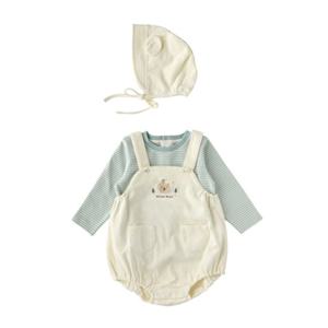 [밍크뮤]SC선물포장(아이보리)쁘띠열매SET바디슈트 (35A1260401)2025가을겨울 신생아 백일 외출우주복 A