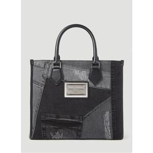 25 FW 돌체 앤 가바나 메탈 패치워크 데님 스몰 토트백 BM2272 AQ437 80999