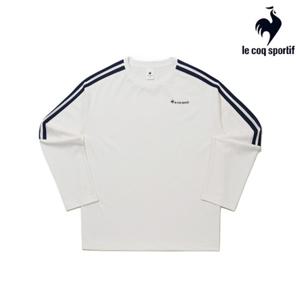 [르꼬끄] 남녀공용 유니 선데이 루즈 긴팔티셔츠 QQ323LRL82_IVY