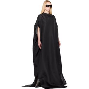 25 FW 릭오웬스 여성 블랙 할리우드 타코 키스 롱 부츠 251232F115008