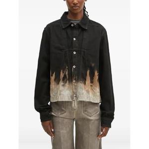 25 FW 릭오웬스 플레임 프린트 데님 재킷 DS02D2714BSUN TP440749307